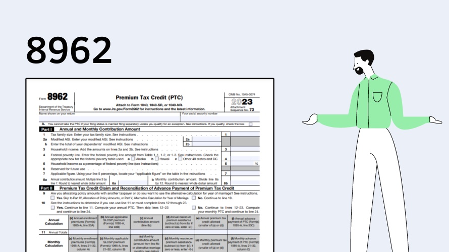 Form 8962 Instructions for 2024